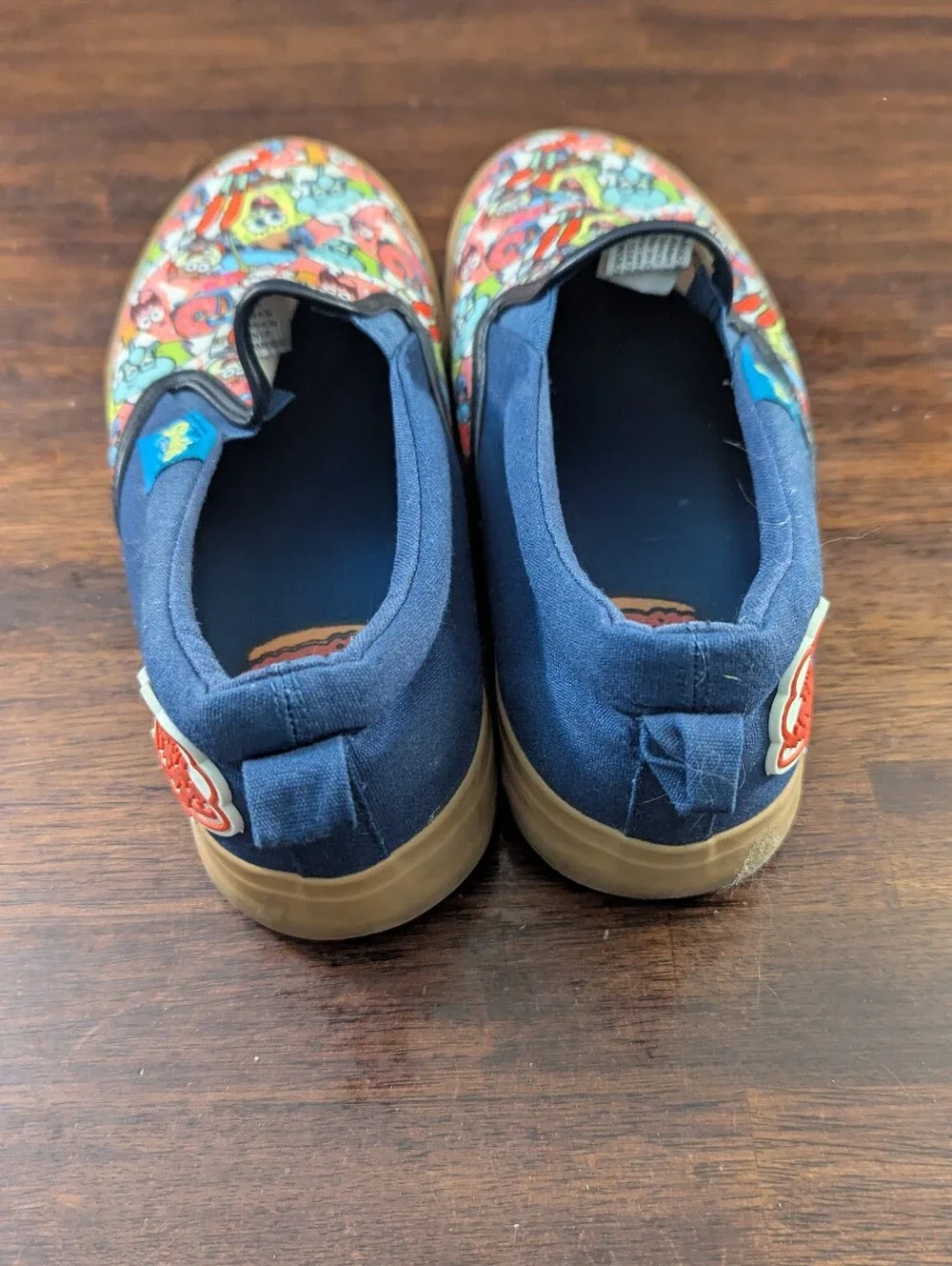 Ground Up SpongeBob Slip On Shoes Men's Size 9